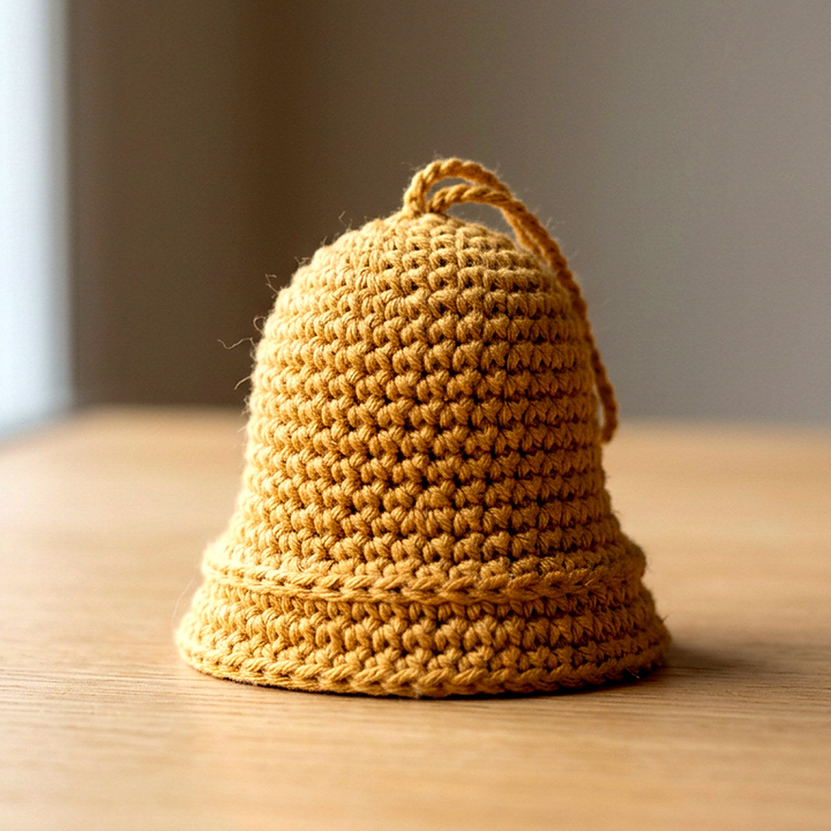 Bell — No-Sew Mini — the finished object this pattern is designed to produce