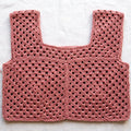 Granny Square Top — Six Sizes, XS to 2X — the finished object this pattern is designed to produce