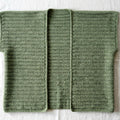 Three-Panel Cardigan — Six Sizes, XS to 2X — the finished object this pattern is designed to produce