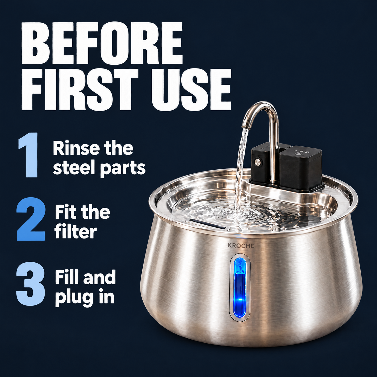 Before first use